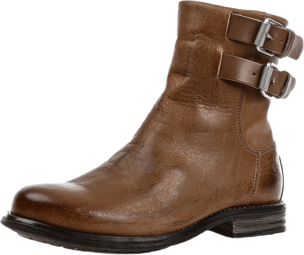 Coney W Scarpa in pelle marrone