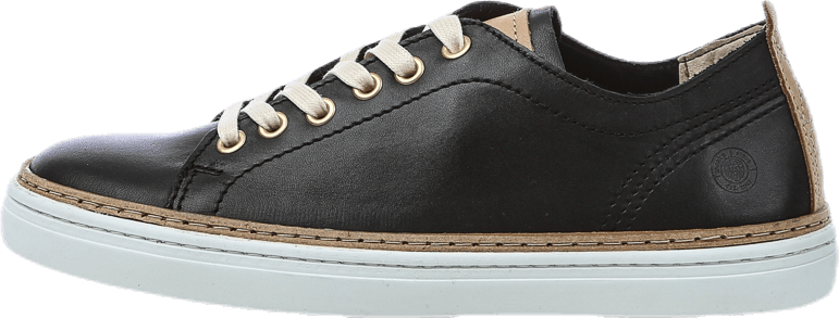 Silvermine Low Leather Black