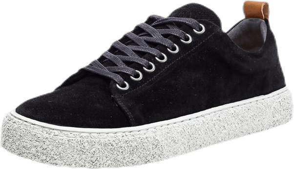 Stoked Low Suede Black