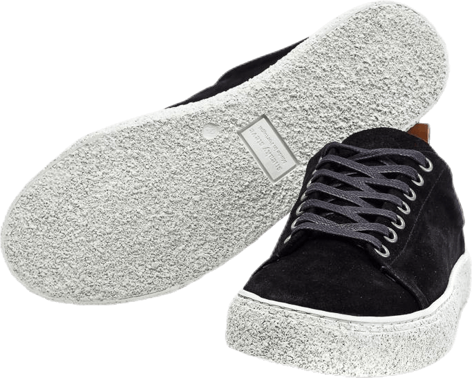 Stoked Low Suede Black