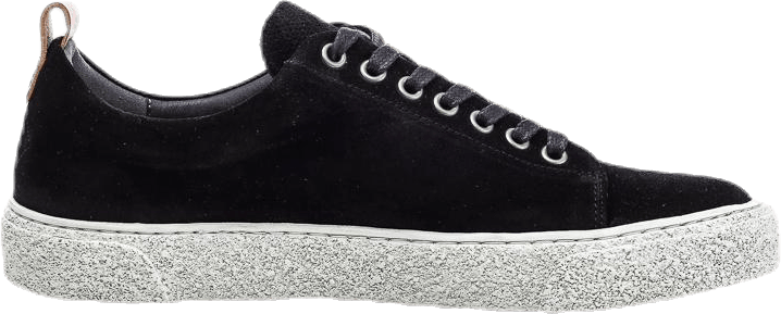 Stoked Low Suede Black