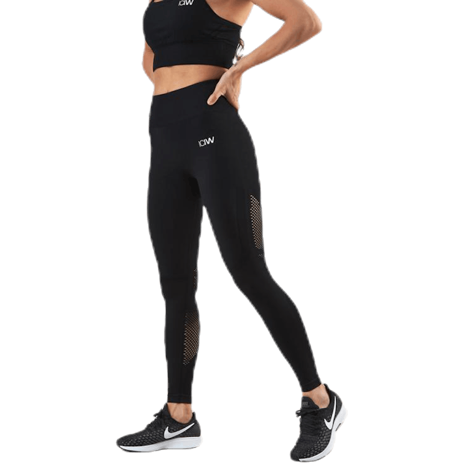 Queen Mesh Tights Black