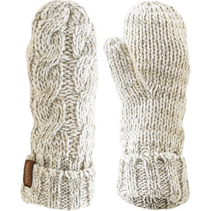 Handlight Reflective Mitten White