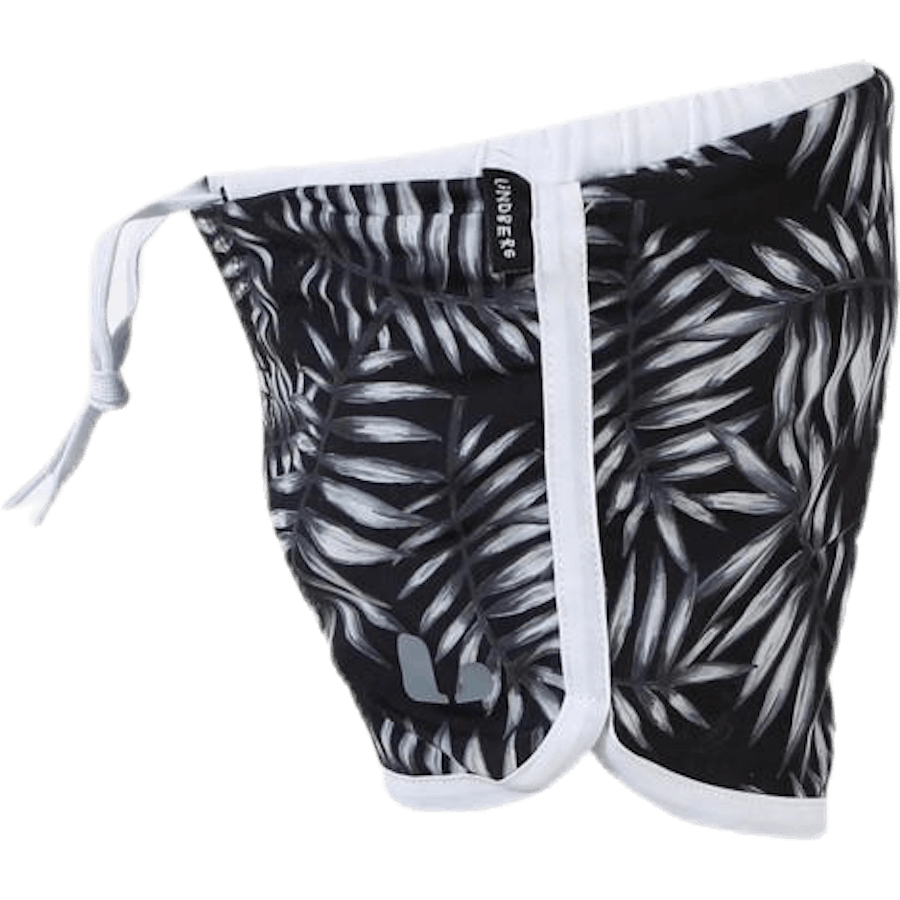 Palm Swim Diaper Shorts Black