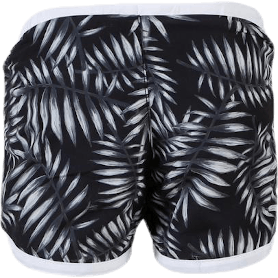 Palm Swim Diaper Shorts Black