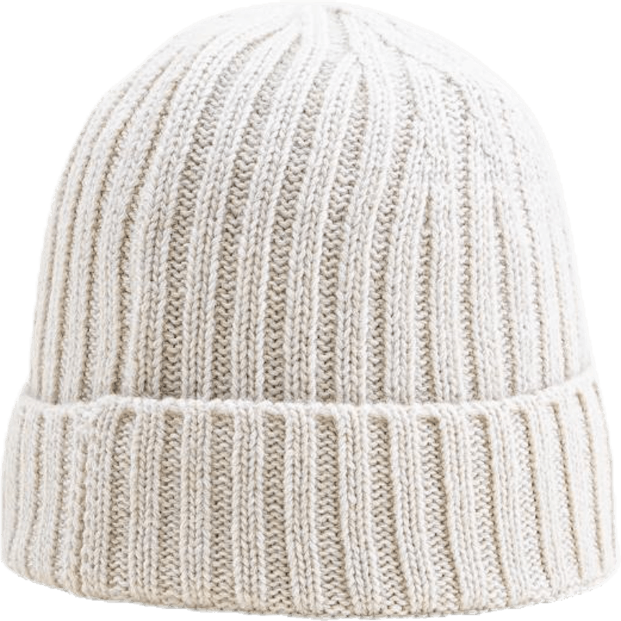 Stockholm Wool Blend Beanie White