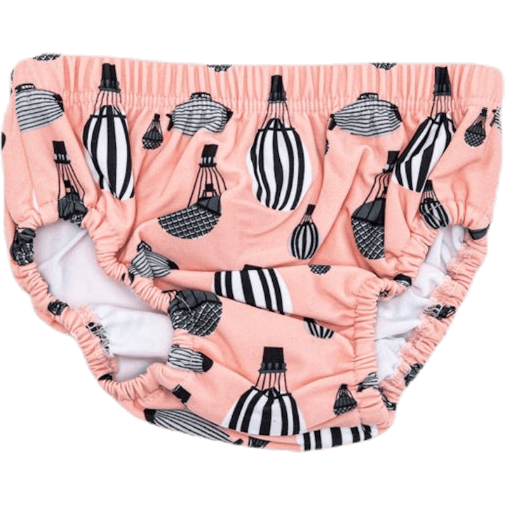 Couche de bain ballon rose