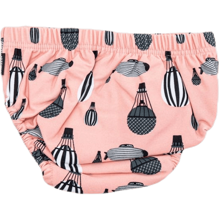 Couche de bain ballon rose