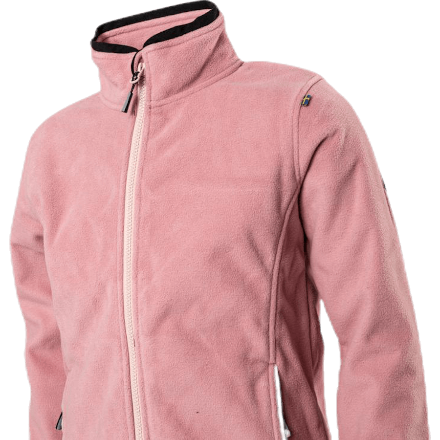 Vindel Wind Fleece Jacka Rosa