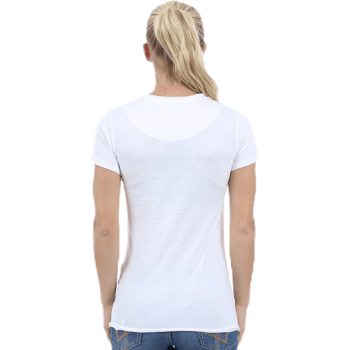 Crew-Neck Relaxed White