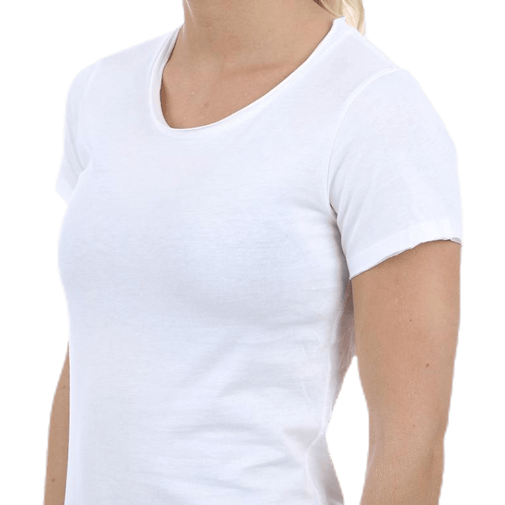 Crew-Neck Relaxed White