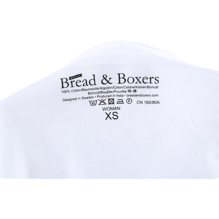 Crew-Neck Relaxed White
