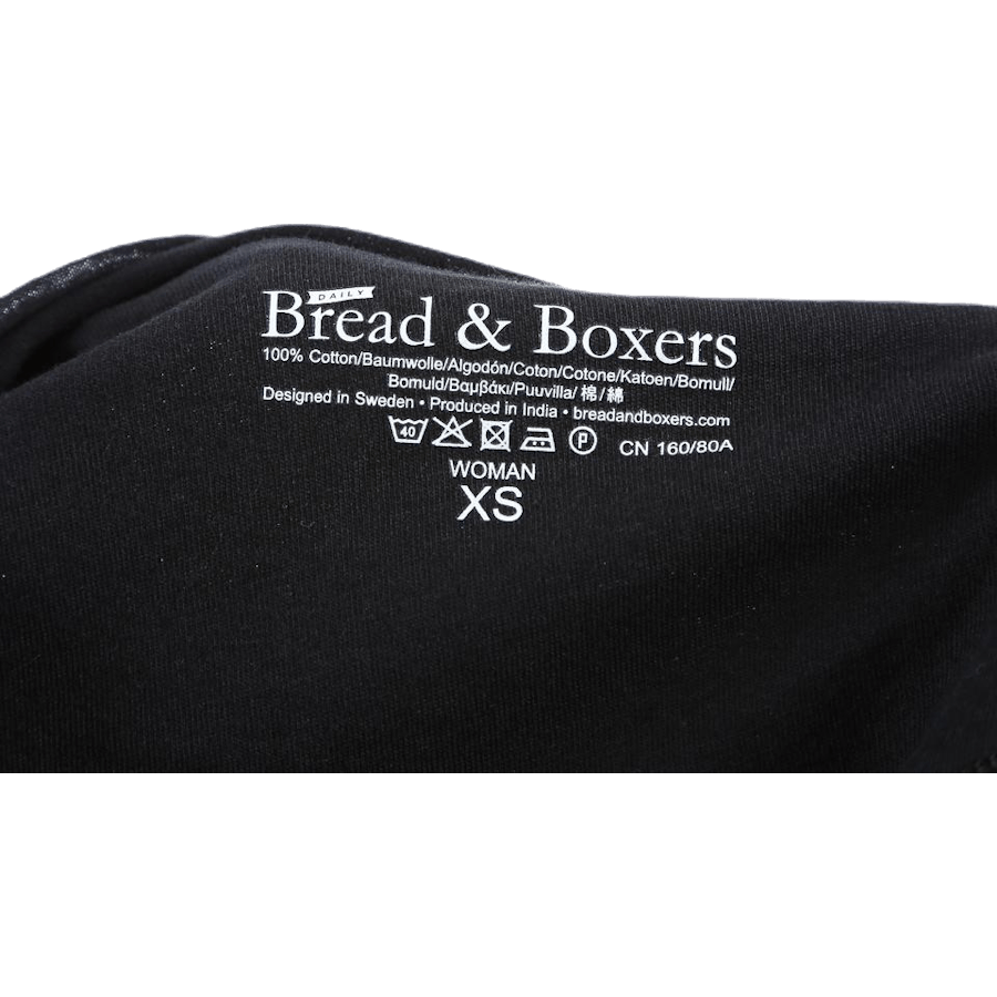 Crew-Neck Relaxed Black