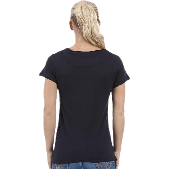 Crew-Neck Relaxed Blue