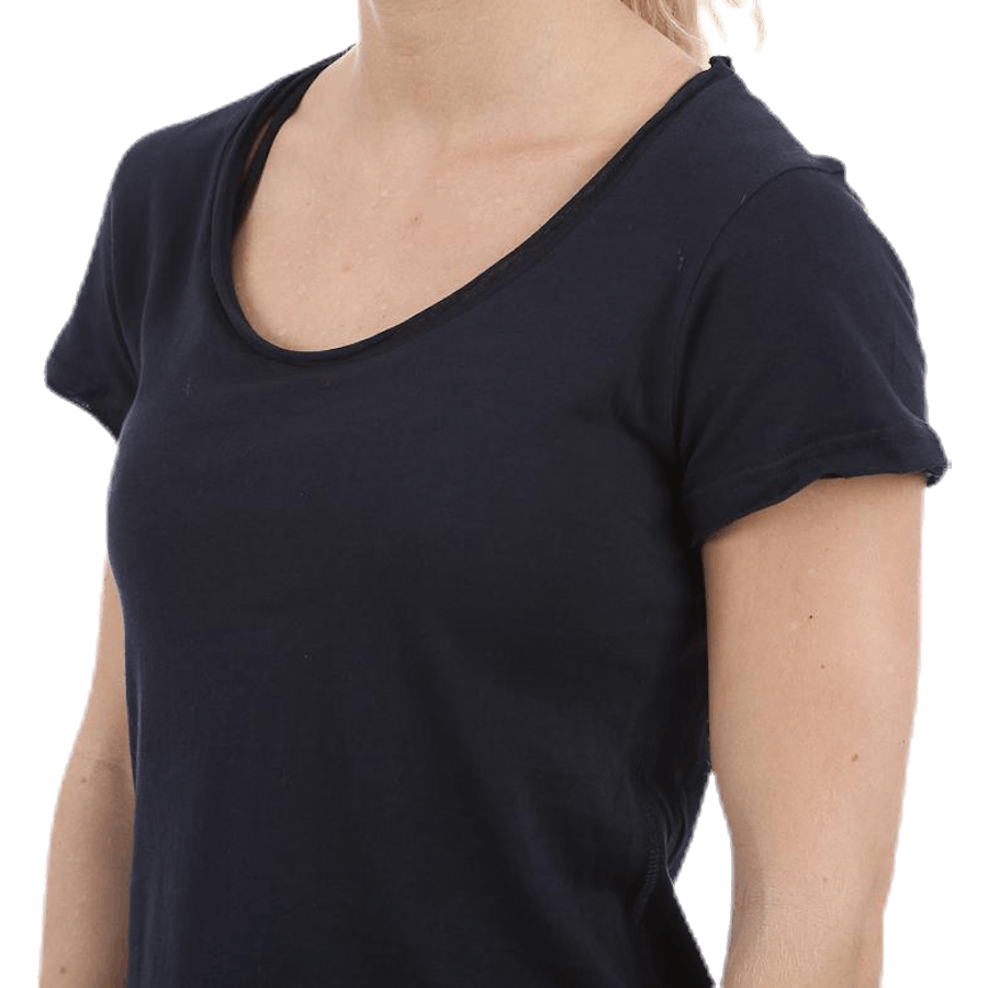 Crew-Neck Relaxed Blue