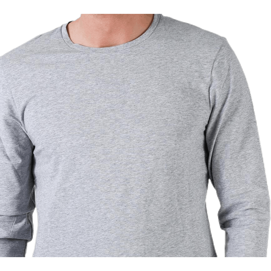 Crew Neck Longsleeve Grey
