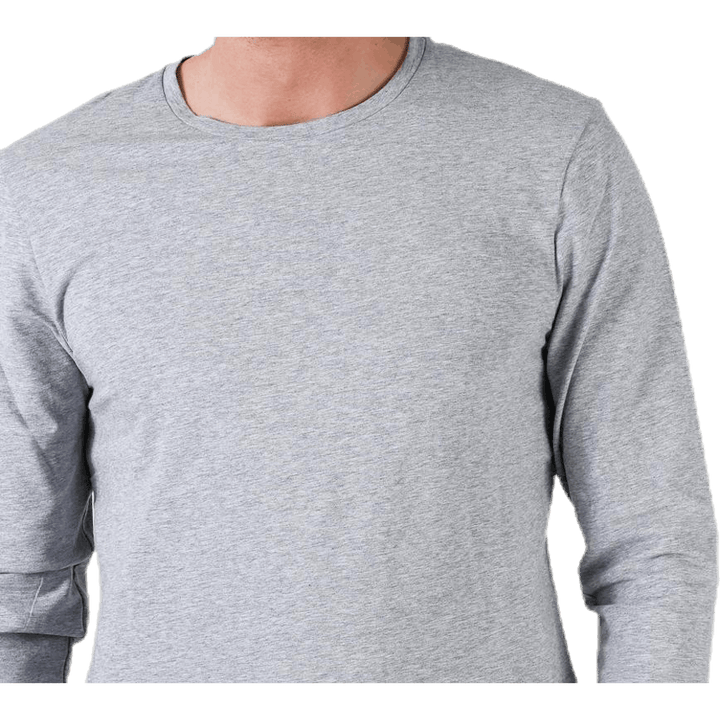 Crew Neck Longsleeve Grey