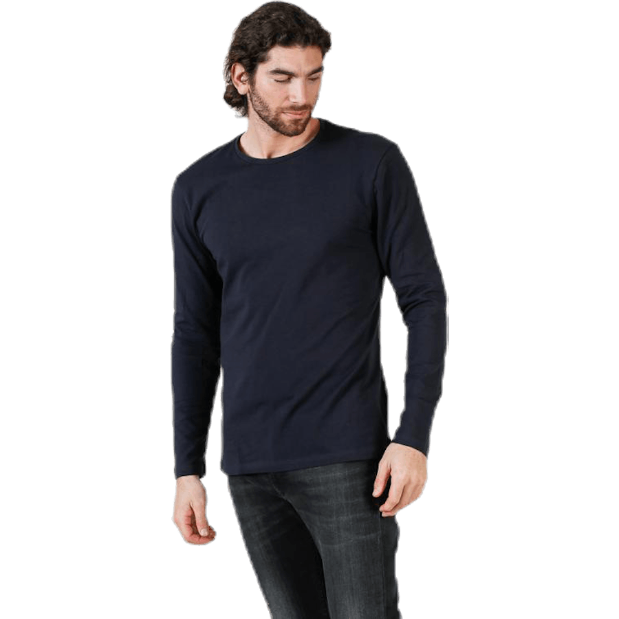 Crew Neck Longsleeve Blue