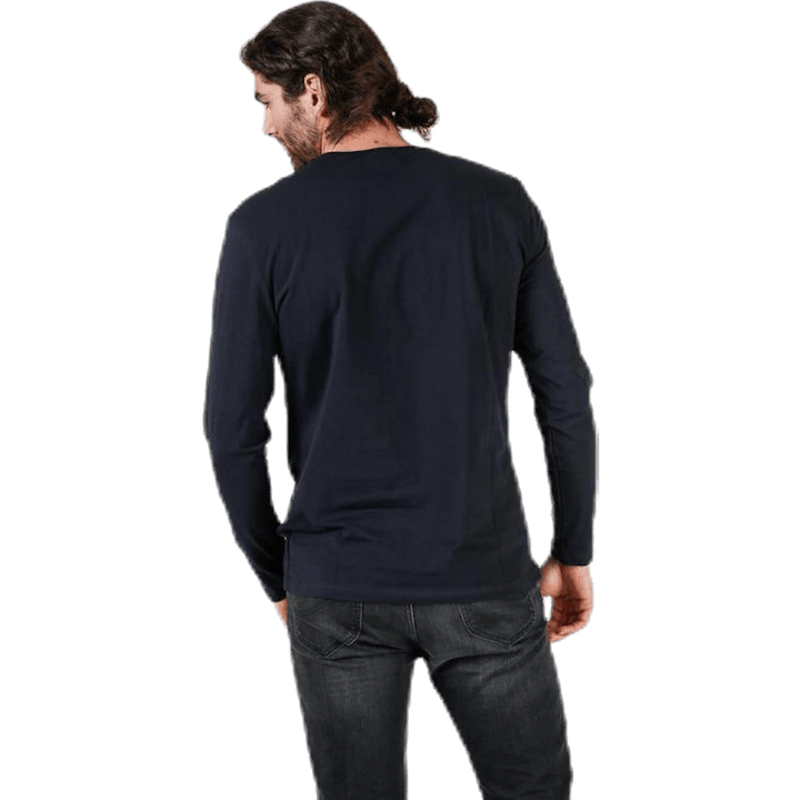 Crew Neck Longsleeve Blue