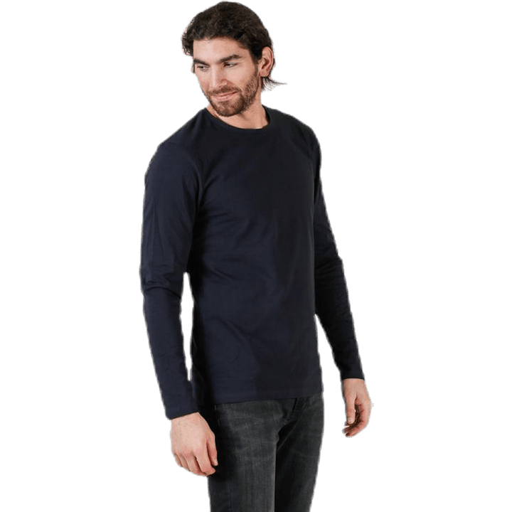 Crew Neck Longsleeve Blue