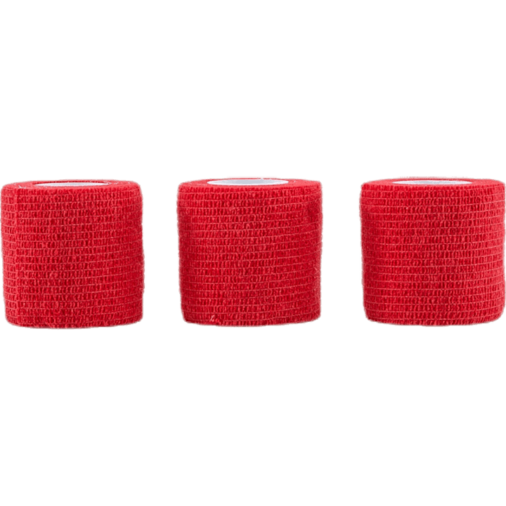 Wrap Tape 5CM/4,5M x3 Red