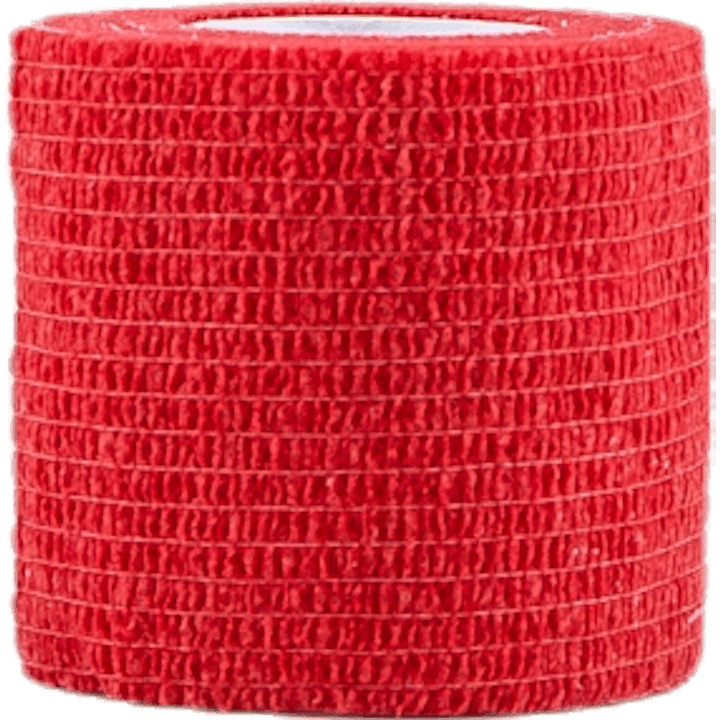 Wrap Tape 5CM/4,5M x3 Red