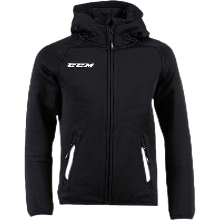 Full Zip Hood Junior Black