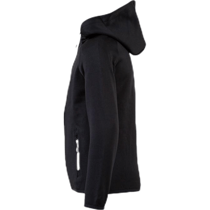 Full Zip Hood Junior Black