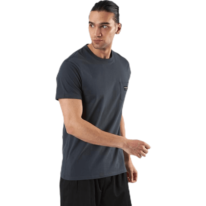 Pocket Label Tee Grey