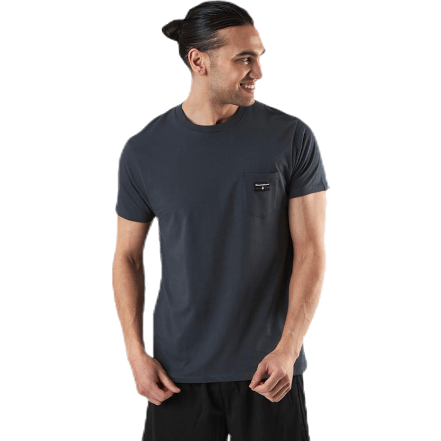 Pocket Label Tee Grey