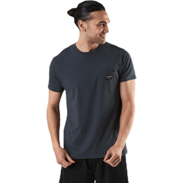 Pocket Label Tee Grey