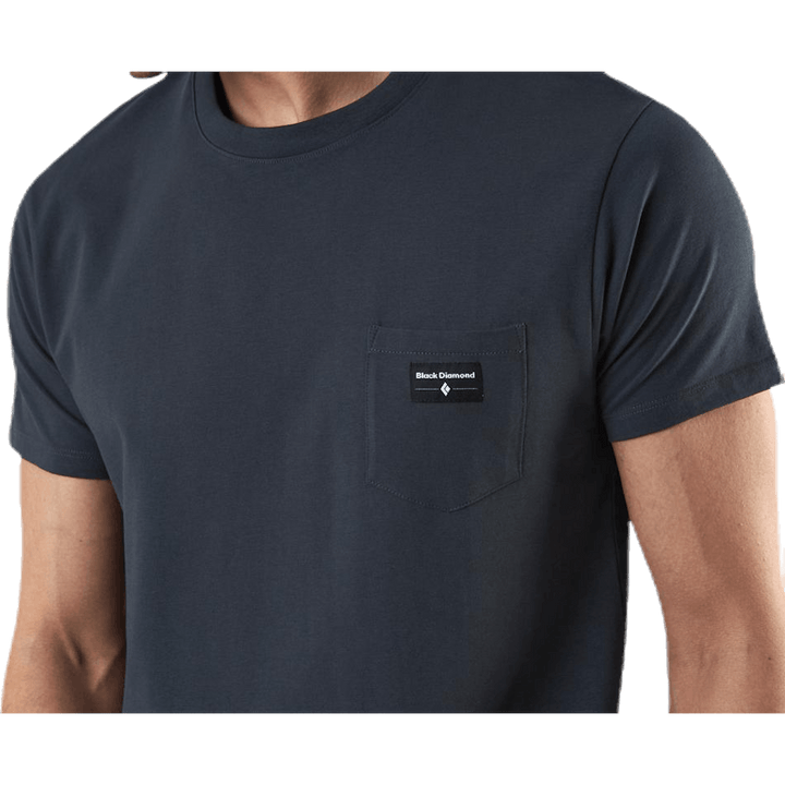 Pocket Label Tee Grey