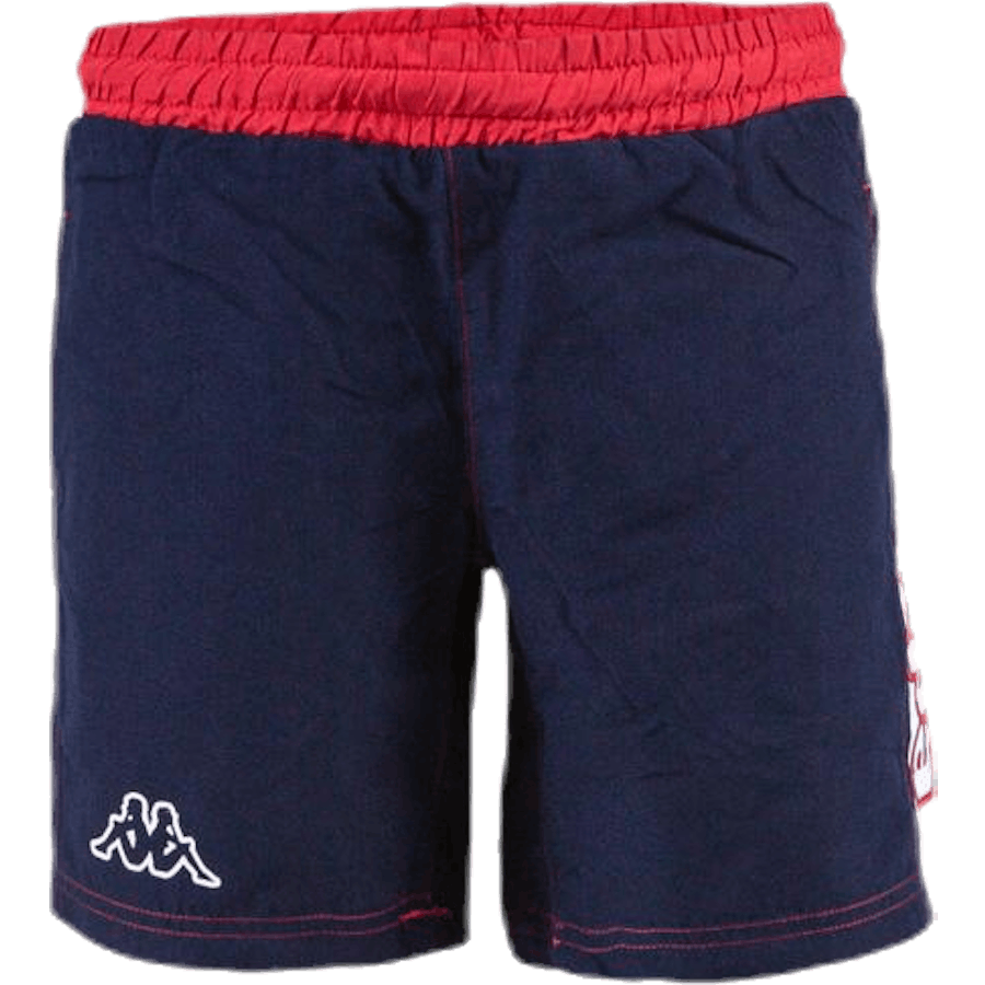 Junior. Swim Shorts, Logo Birtec Blue/White/Red