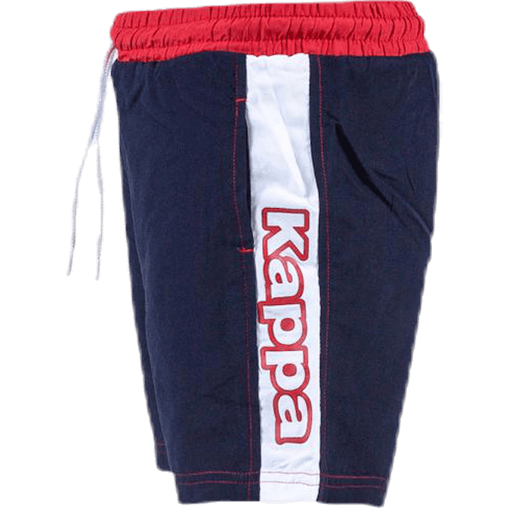 Junior. Swim Shorts, Logo Birtec Blue/White/Red