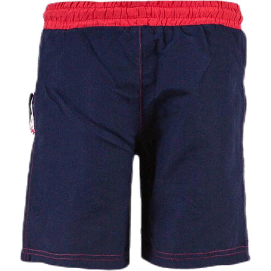 Junior. Swim Shorts, Logo Birtec Blue/White/Red