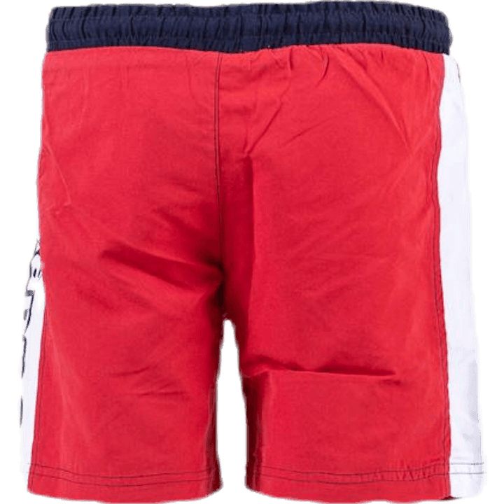 Junior. Swim Shorts, Logo Birtec Blue/White/Red