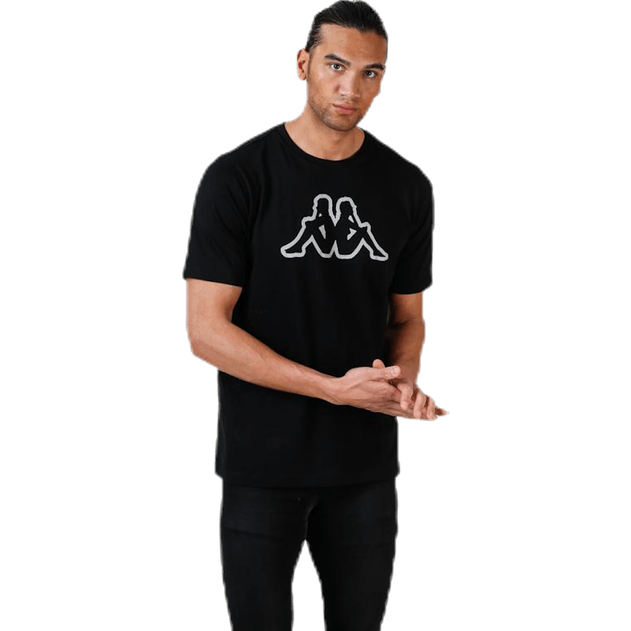 T-Shirt S/S, Cromen Black/Grey