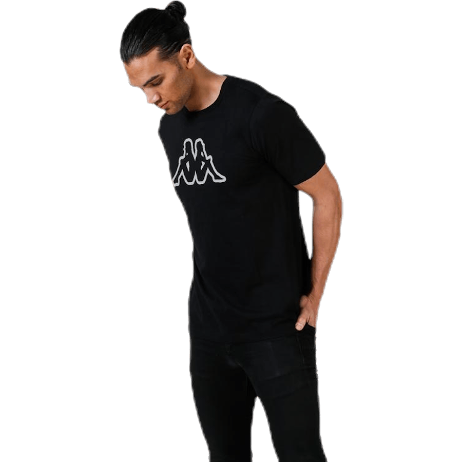 T-Shirt S/S, Cromen Black/Grey