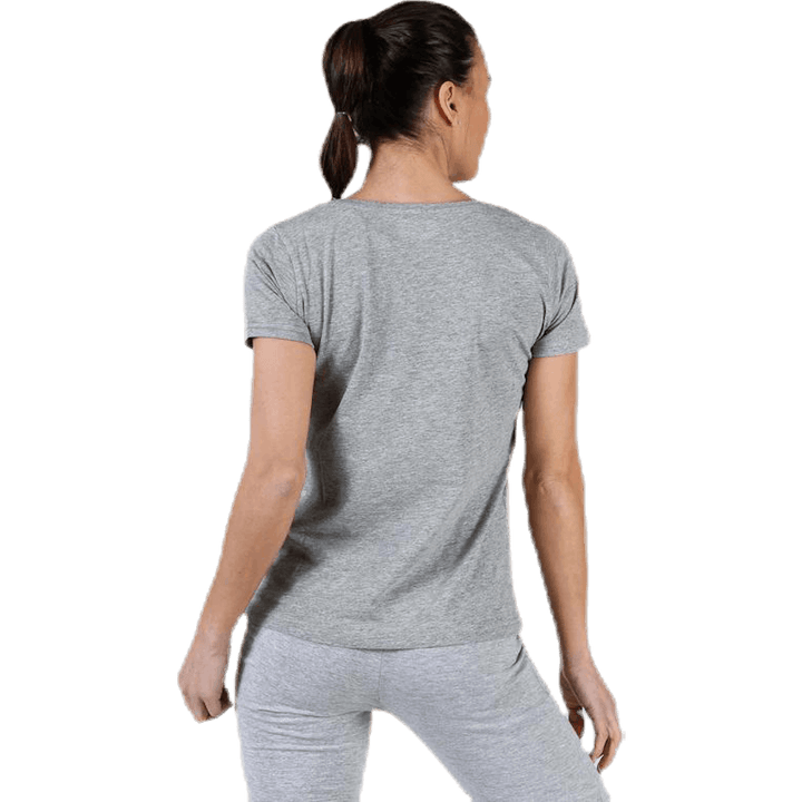 T-Shirt S/S, Logo Momba Grey