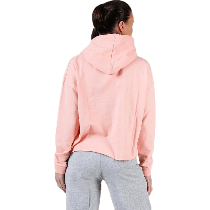 Sweat Hood, Logo Biba Pink