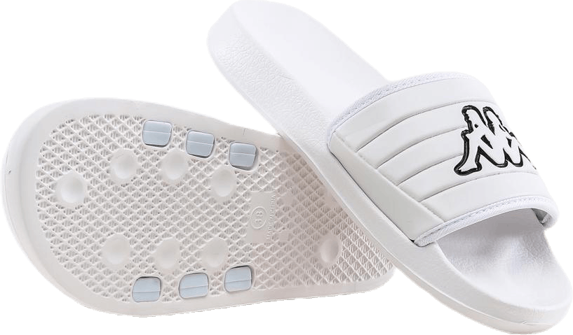 Shower Slipper Lablo White/Black