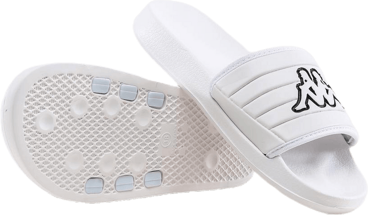 Shower Slipper Lablo White/Black