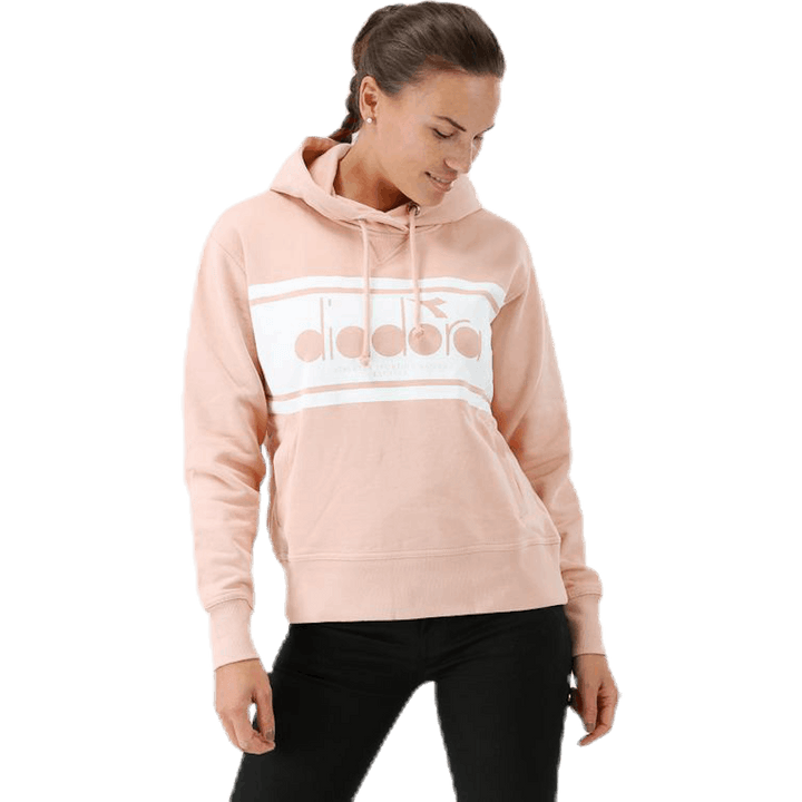 L. Hoodie Spectra Pink/Beige