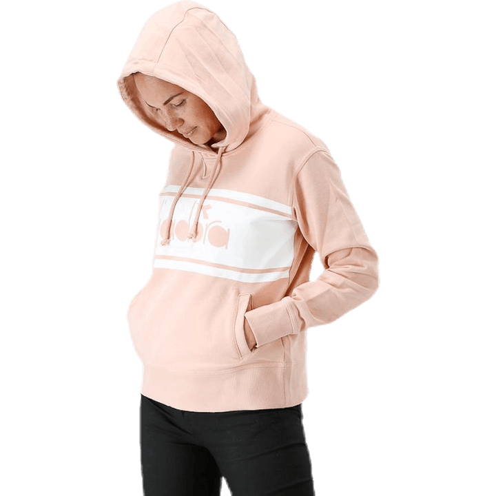 L. Hoodie Spectra Pink/Beige