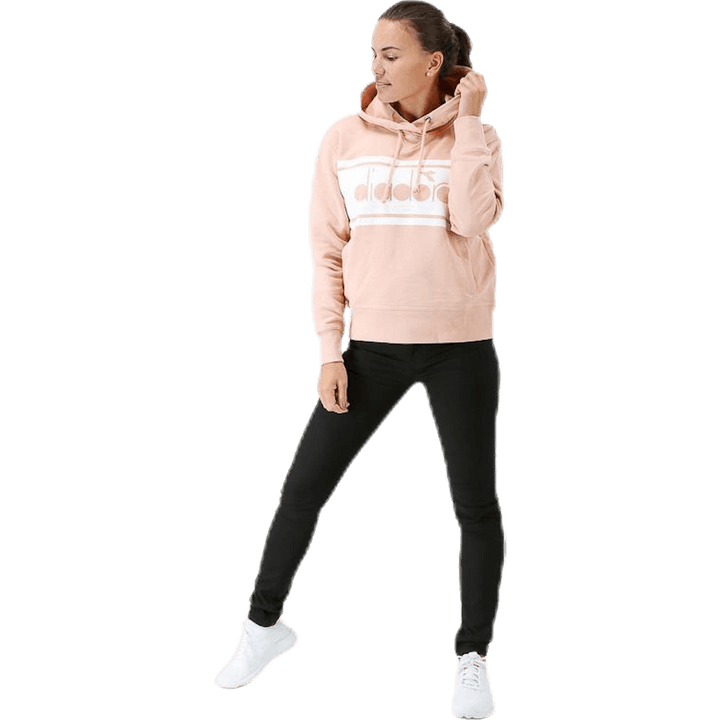 L. Hoodie Spectra Pink/Beige