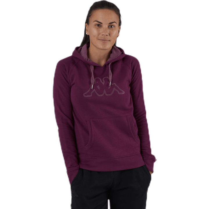 Lady Sweat Hood, Logo Zeleril Red