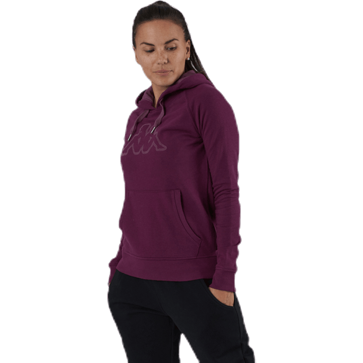 Lady Sweat Hood, Logo Zeleril Red