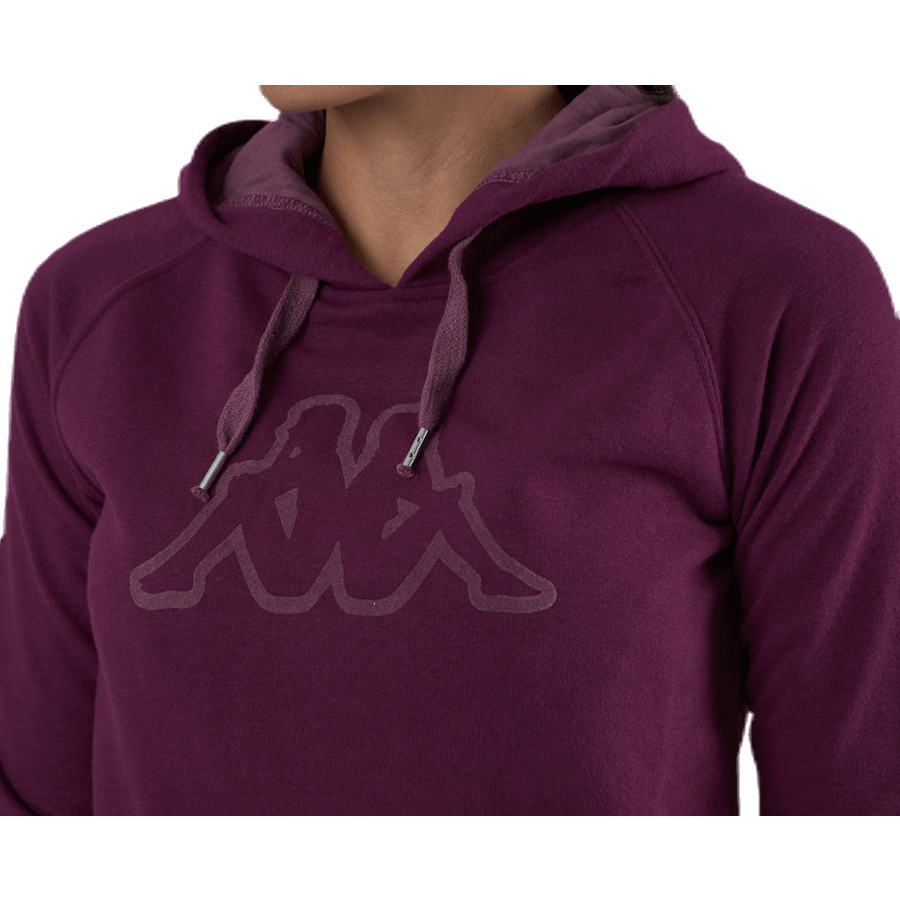 Lady Sweat Hood, Logo Zeleril Red