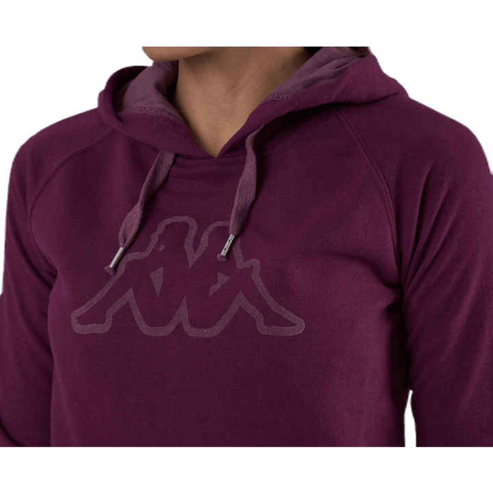 Lady Sweat Hood, Logo Zeleril Red