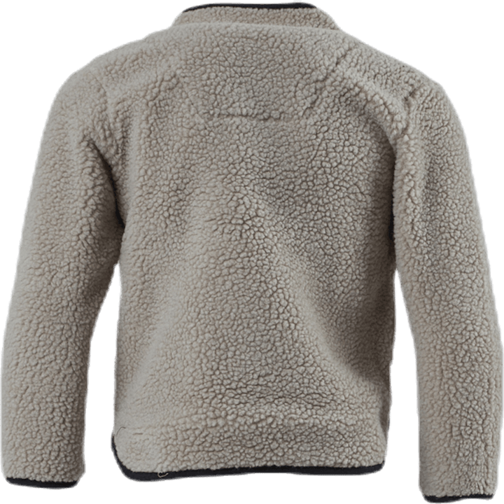 Chaqueta polar Toko Beige